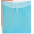 Blueberry Blue 2 Pocket Poly Envelope (10"x12")